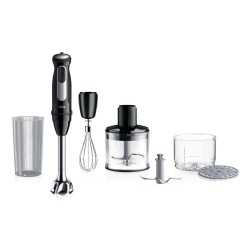 Blender ręczny Braun Domestic Home, stal nierdzewna, 1.000 Watt, 25 prędkości, Turbo (0X22111504)