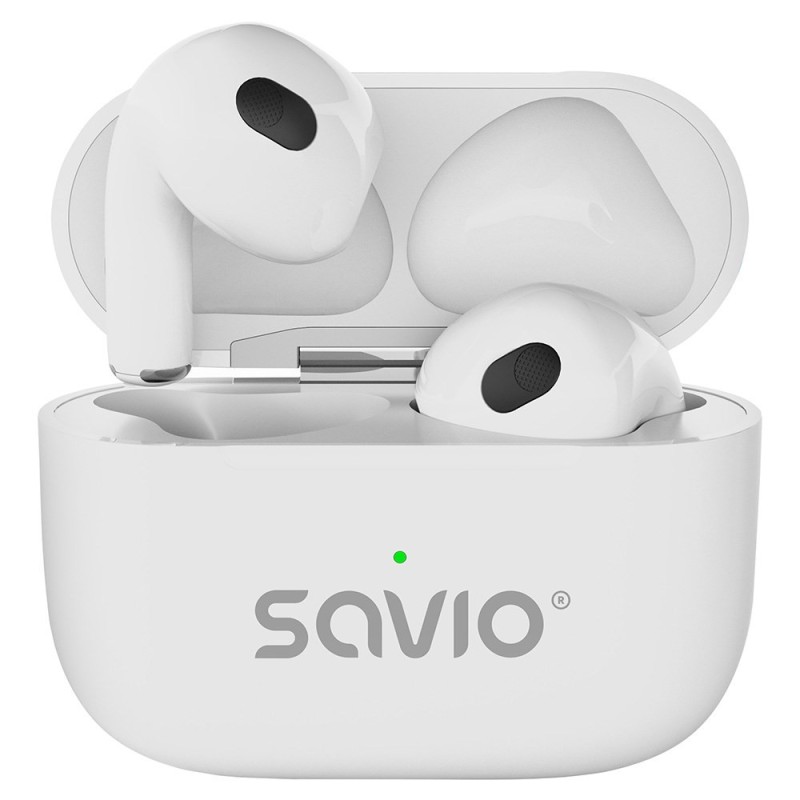 SAVIO SŁUCHAWKI BEZPRZEWODOWE BLUETOOTH TWS-01 PRO SAVIO SŁUCHAWKI BEZPRZEWODOWE BLUETOOTH TWS-01 PRO