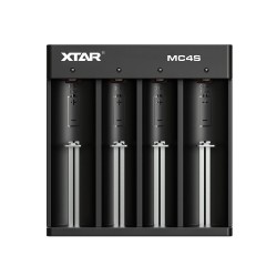 XTAR ŁADOWARKA DO AKUMULATORÓW CYLINDRYCZNYCH LI-ION MC4S