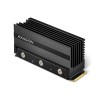 Axagon CLR-M2XL system chłodzenia komputerów M.2 NVMe SSD, Dysk SSD Radiator Czarny 1 szt.