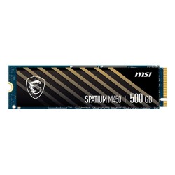 SSD PCIE G4 M.2 NVME 500GB/SPAT. M450 S78-440K380-P83 MSI