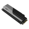 SSD Silicon Power XS75 1TB M.2 Gen4 NVMe 7000/6000 MB/s with Heatsink (SP01KGBP44XS75S5)