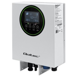 Qoltec Inwerter Przetwornica solarna do grzania wody ECO Solar Boost MPPT BYPASS LCD 3kW/4kW Wi-fi