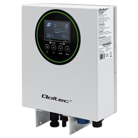 Qoltec Inwerter Przetwornica solarna do grzania wody ECO Solar Boost MPPT BYPASS LCD 3kW/4kW Wi-fi