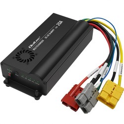 Automatyczna ładowarka DC-DC 12V z regulatorem MPPT 25A LiFePO4 AGM GEL STD