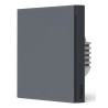 AQARA SMART WALL SWITCH H1 GREY (NO NEUTRAL, SINGLE ROCKER)