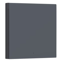 AQARA SMART WALL SWITCH H1 GREY (NO NEUTRAL, SINGLE ROCKER)