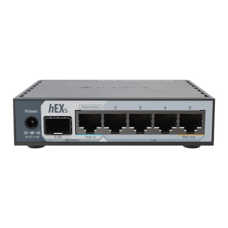 NET Router/Switch 5-port 1000M/Hex S E60IUGS Mikrotik