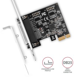 Axagon PCEA-P1N adapter Wewnętrzny Równoległy