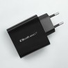 Qoltec 52378 ładowarka do urządzeń przenośnych Laptop, Przenośna konsola do gier, Power bank, Smartfon, Smartwatch, Tablet