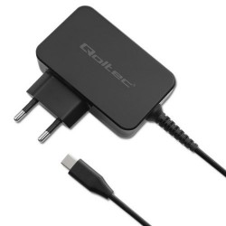 Qoltec 52385 ładowarka do urządzeń przenośnych Laptop, Przenośna konsola do gier, Power bank, Smartfon, Smartwatch, Tablet