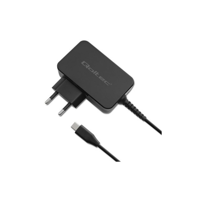 Qoltec 52385 ładowarka do urządzeń przenośnych Laptop, Przenośna konsola do gier, Power bank, Smartfon, Smartwatch, Tablet Qoltec 52385 ładowarka do urządzeń przenośnych Laptop, Przenośna konsola do gier, Power bank, Smartfon, Smartwatch, Tablet