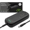 Qoltec Szybka Ładowarka do roweru skutera elektrycznego 36V | 42V | 2A | 5.5*2.5 | wodoodporna +kabel zasilający