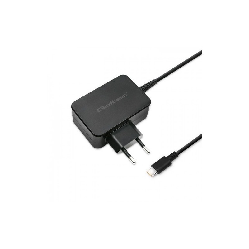 Qoltec 51024 ładowarka do urządzeń przenośnych Uniwersalne Czarny Prąd przemienny Szybkie ładowanie Wewnętrzna Qoltec 51024 ładowarka do urządzeń przenośnych Uniwersalne Czarny Prąd przemienny Szybkie ładowanie Wewnętrzna