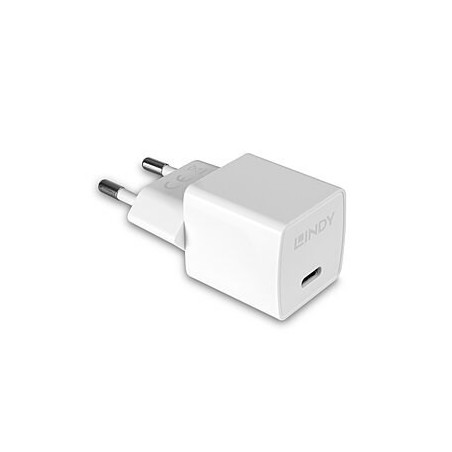 Lindy 73410 ładowarka do urządzeń przenośnych Smartfon Biały Prąd przemienny Wewnętrzna