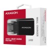 Axagon ACU-QS24 ładowarka do urządzeń przenośnych Smartfon Czarny Prąd przemienny Szybkie ładowanie Wewnętrzna