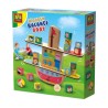 SES Creative Wooden balance boat Gra na równowagę