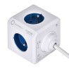Przedłużacz allocacoc PowerCube Extended USB 2402BL/FREUPC (1,5m kolor niebieski)