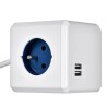 Przedłużacz allocacoc PowerCube Extended USB 2402BL/FREUPC (1,5m kolor niebieski)