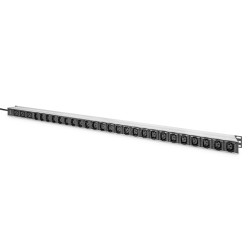 Digitus Basic IT PDU, 1-fazowy 16 A, 24 x C13, 3 x C19, kabel zasilający 3 m, wtyczka IEC 60309 16 A