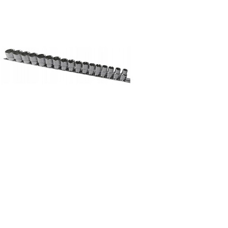 HONITON NASADKI 17cz. 3/8" 8-24mm KRÓTKIE 2208