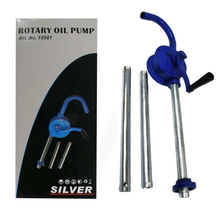 POMPA RĘCZNA DO OLEJU 3cz. 1"/SILVER...