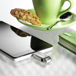 Intenso cMobile Line pamięć USB 128 GB USB Type-A / USB Type-C 3.2 Gen 1 (3.1 Gen 1) Srebrny