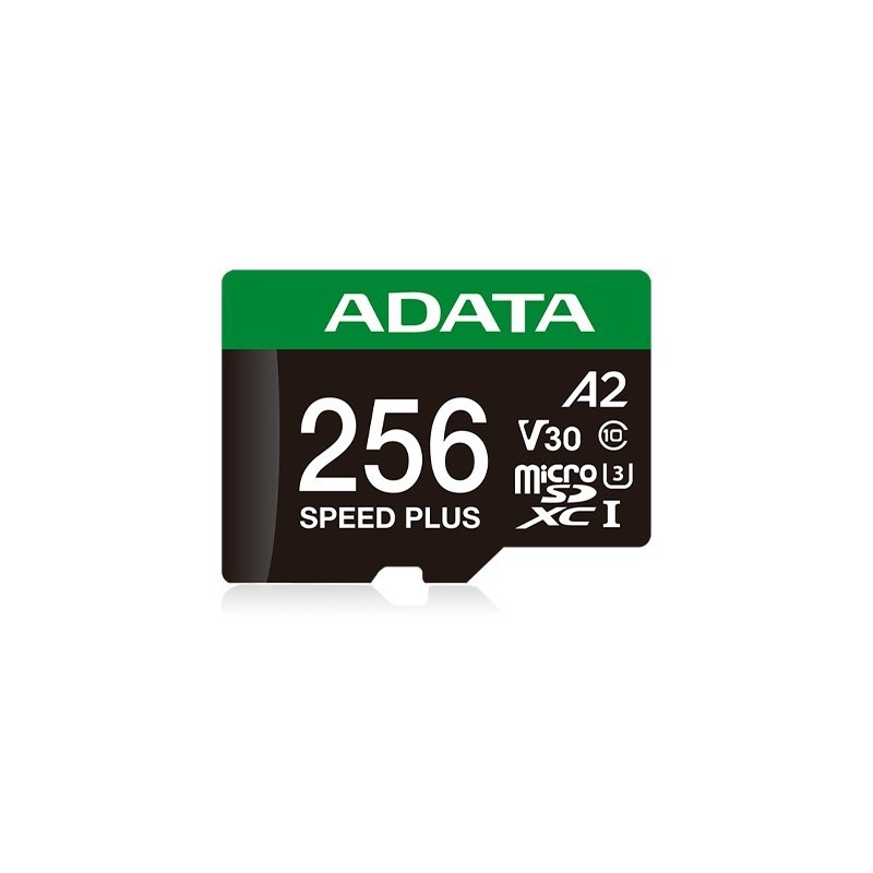 ADATA Speed Plus 256 GB MicroSDXC Klasa 10 ADATA Speed Plus 256 GB MicroSDXC Klasa 10