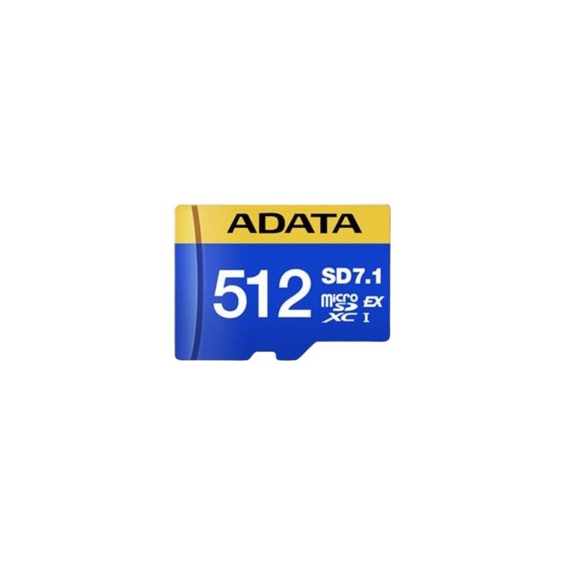 Karta pamięci MICRO SDXC 512GB SD7.1 UD512GEX3L1-C ADATA Karta pamięci MICRO SDXC 512GB SD7.1 UD512GEX3L1-C ADATA