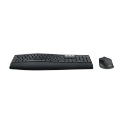 Logitech MK850 Performance klawiatura Dołączona myszka Uniwersalne RF Wireless + Bluetooth QWERTZ Niemiecki Czarny