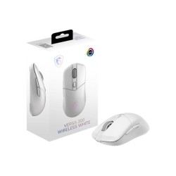 MSI Versa 300 Wireless myszka Gaming Po prawej stronie RF Wireless + Bluetooth + USB Type-C Optyczny 8000 DPI
