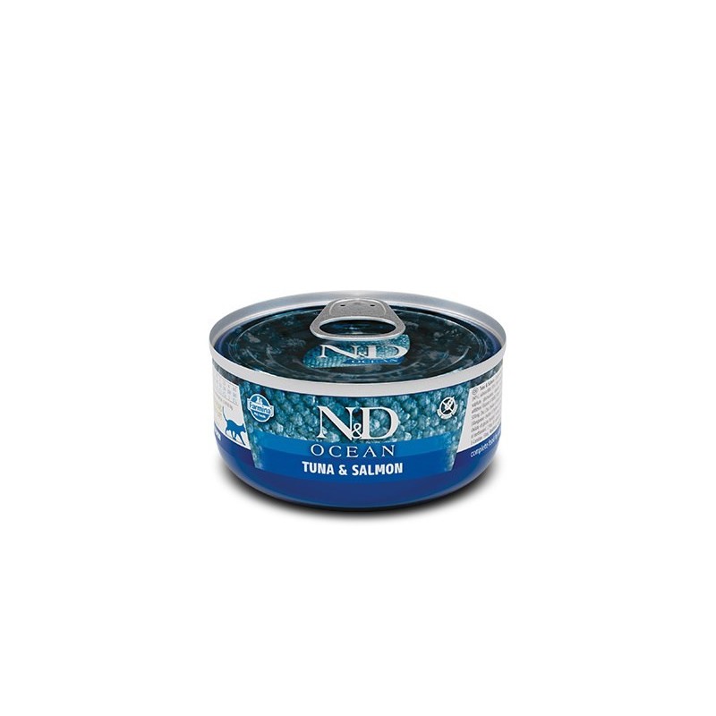 FARMINA N&D Cat Ocean Tuna, Salmon - mokra karma dla kota - 70 g FARMINA N&D Cat Ocean Tuna, Salmon - mokra karma dla kota - 70 g