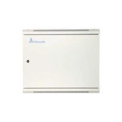 Extralink-szafa wisz 19" 9U 600mm d. blaszane szara