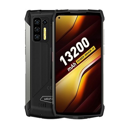 Ulefone Armor 13 17,3 cm (6.81") Dual SIM Android 11 4G USB Type-C 8 GB 256 GB 13200 mAh Czarny