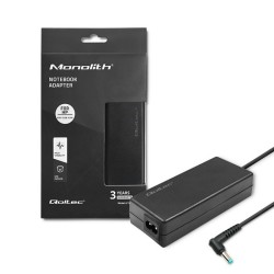 Qoltec 51555 adapter zasilający/ inwentor Wewnętrzna 65 W Czarny