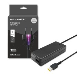 Qoltec 50053 adapter zasilający/ inwentor Wewnętrzna 65 W Czarny