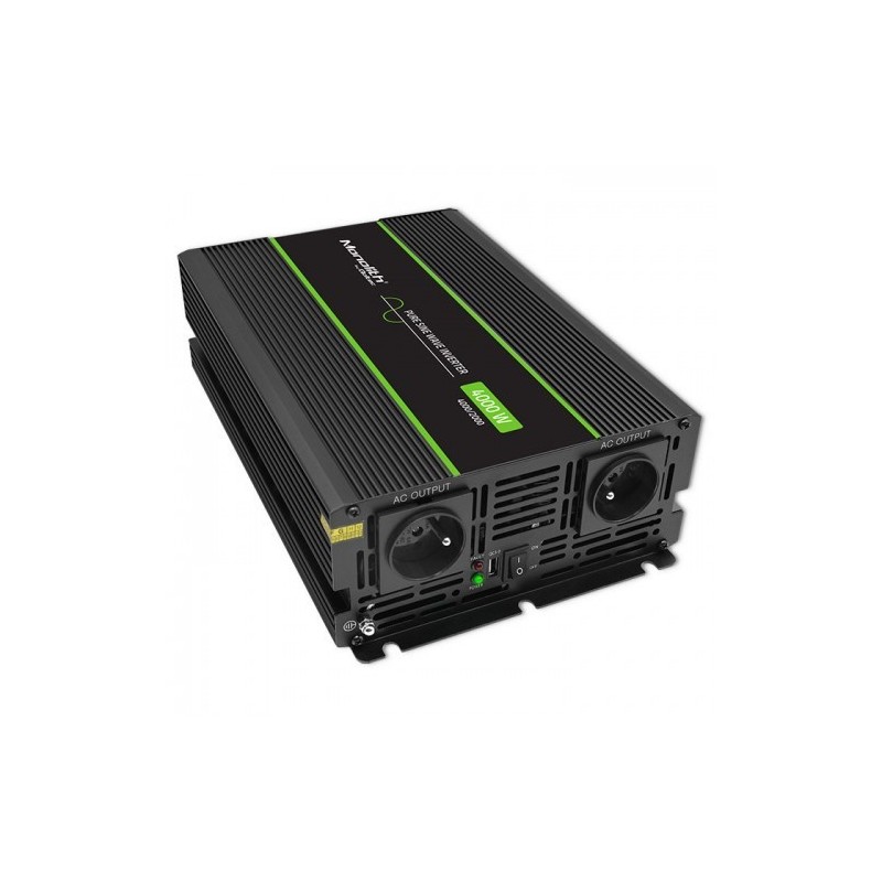 QOLTEC PRZETWORNICA NAPIĘCIA MONOLITH | 2000W | 4000W | 12V NA 230V | CZYSTY SINUS QOLTEC PRZETWORNICA NAPIĘCIA MONOLITH | 2000W | 4000W | 12V NA 230V | CZYSTY SINUS