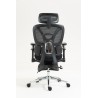 Ergonomiczny fotel biurowy ACTIVEJET YK848 czarny