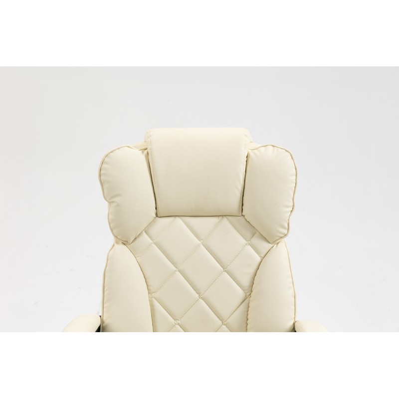 Fotel biurowy ACTIVEJET YK7416 beżowy