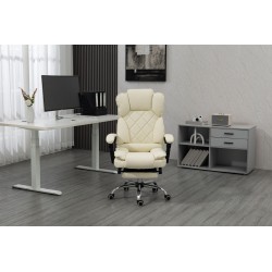 Fotel biurowy ACTIVEJET YK7416 beżowy