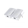 TP-Link PA411KIT 500 Mbit/s Przewodowa sieć LAN Biały 2 szt.