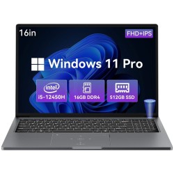 Blackview AceBook-12K1 i5-12450H 16”FHD+ 16GB SSD512 BT W11Pro Gray