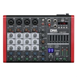 Mikser audio DNA CM6-DSP USB MP3 Bluetooth Phantom