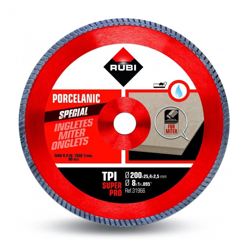 RUBI TARCZA DIAM. TPI 250 SUPERPRO RUBI TARCZA DIAM. TPI 250 SUPERPRO