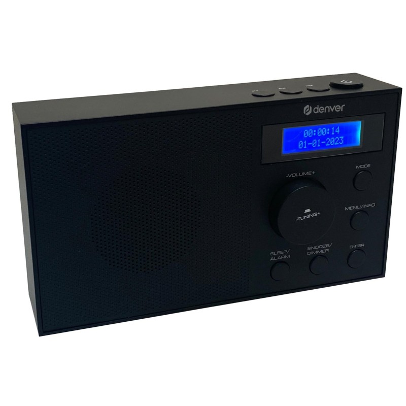 Kompaktowe radio Denver DAB-51B czarne