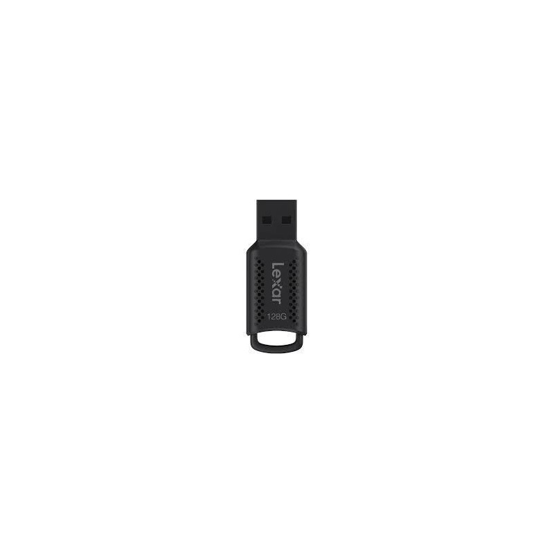 Lexar JumpDrive LJDV400128G-BNBNG pamięć USB 128 GB USB Typu-A 3.2 Gen 1 (3.1 Gen 1) Czarny Lexar JumpDrive LJDV400128G-BNBNG pamięć USB 128 GB USB Typu-A 3.2 Gen 1 (3.1 Gen 1) Czarny