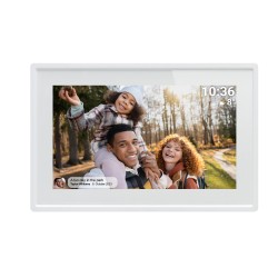 Denver PFF-725W cyfrowa ramka na zdjęcia Biały 17,8 cm (7") Ekran dotykowy Wi-Fi