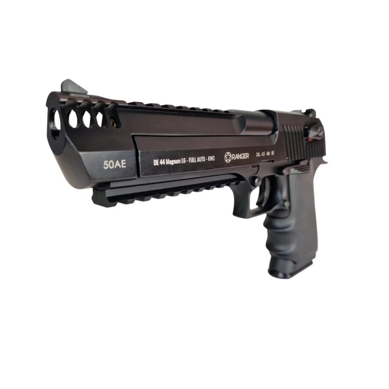 Pistolet wiatrówka RANGER DE 44 Magnum L6 FULL AUTO KWC kal. 4,5 BBs BLOW BACK 15 strz. METAL Slide CO2 Pistolet wiatrówka RANGER DE 44 Magnum L6 FULL AUTO KWC kal. 4,5 BBs BLOW BACK 15 strz. METAL Slide CO2