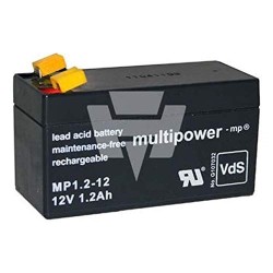 Akumulator Multipower MP1.2-12 12V1,2Ah Vds F1