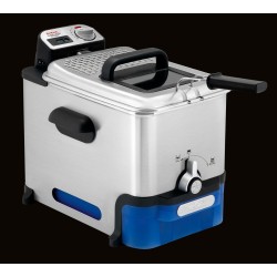Frytkownica Tefal FR8040, pojemność 3,5l, kolor Schwarz, stal nierdzewna, moc 2300W, wymiary 34,8 cm x 46,4 cm